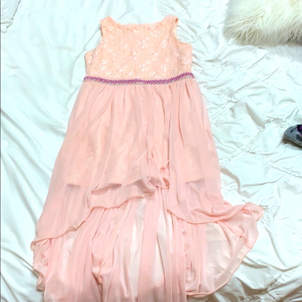 High low maxi dress